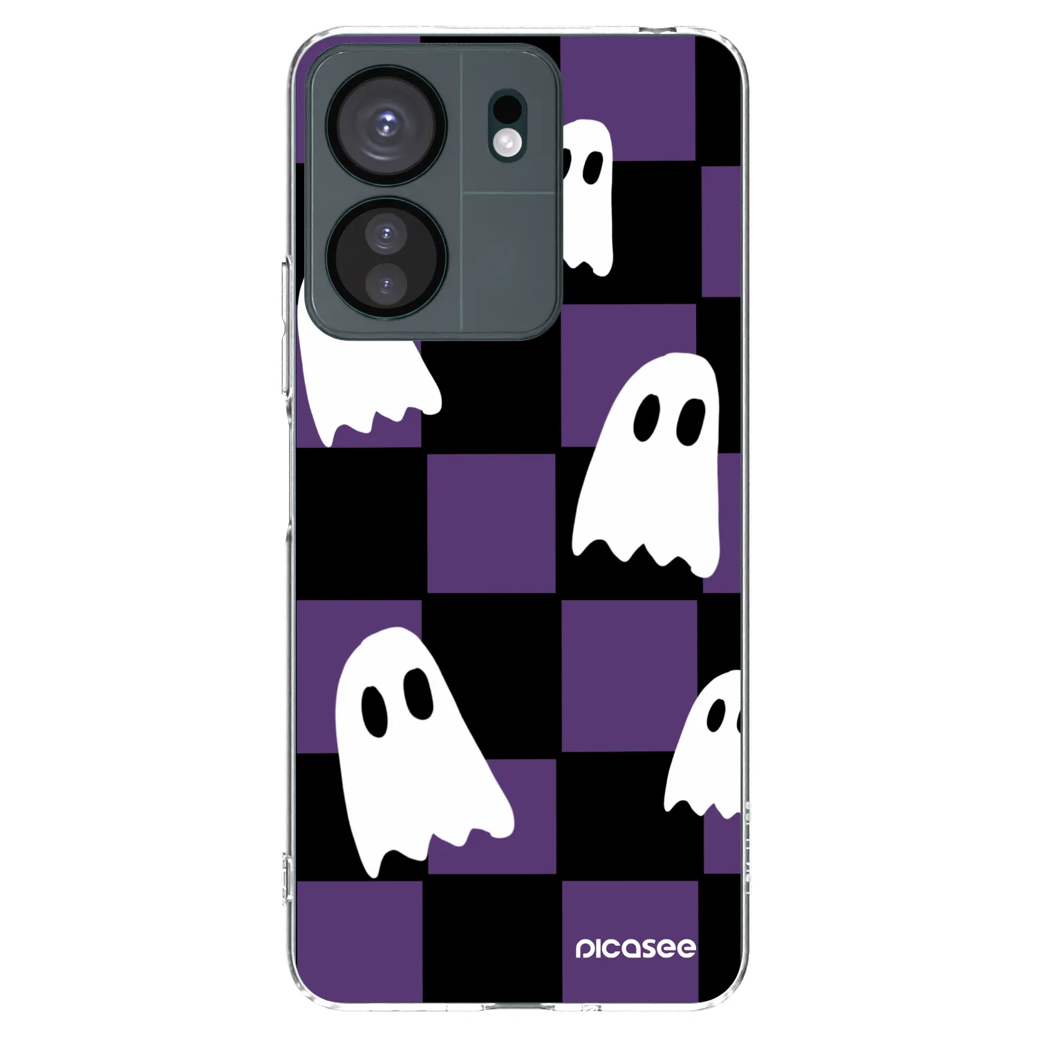 Picasee Xiaomi Redmi 13C 4G Hülle - Transparentes Silikon - Ghosts