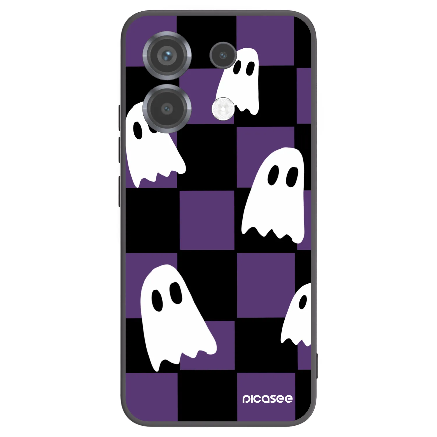 Picasee Xiaomi Poco X6 Hülle - Schwarzes Silikon - Ghosts