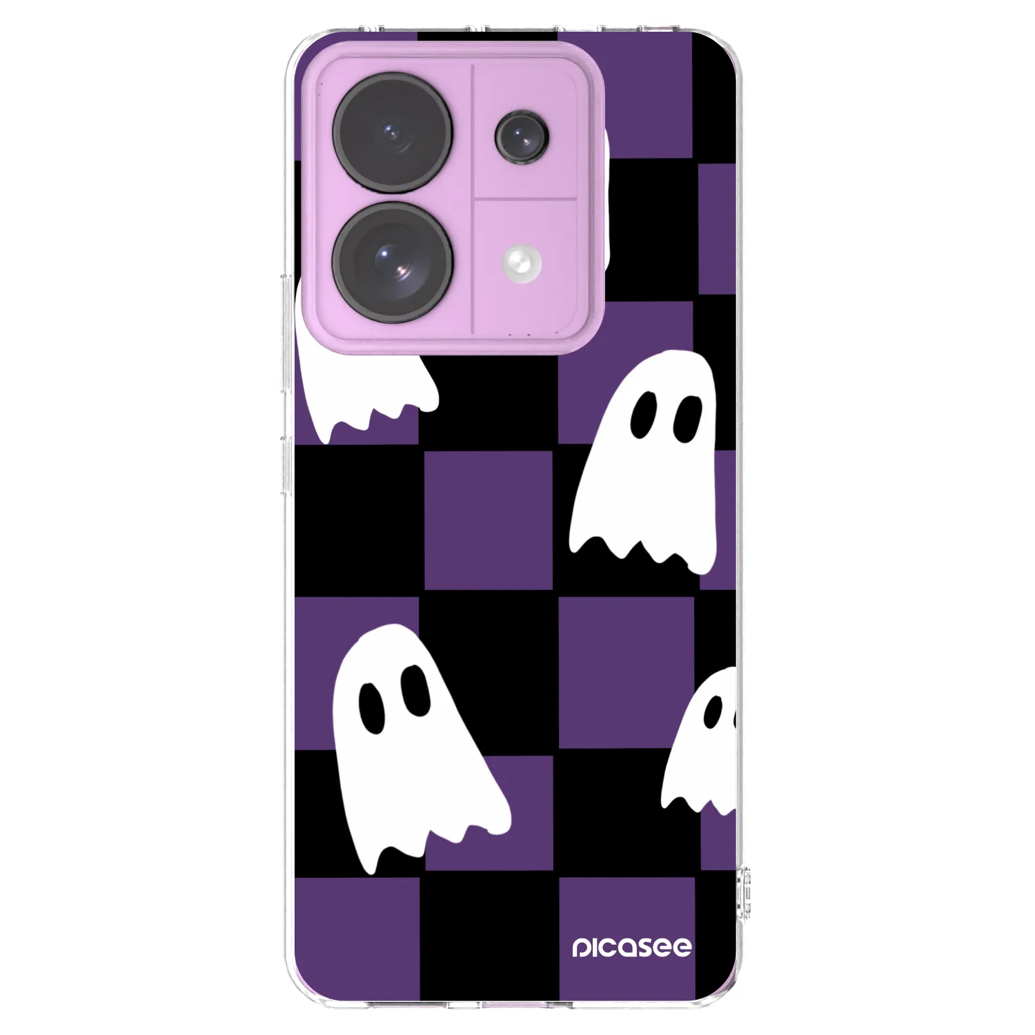 Picasee Xiaomi Redmi Note 13 Pro 5G Hülle - Transparentes Silikon - Ghosts