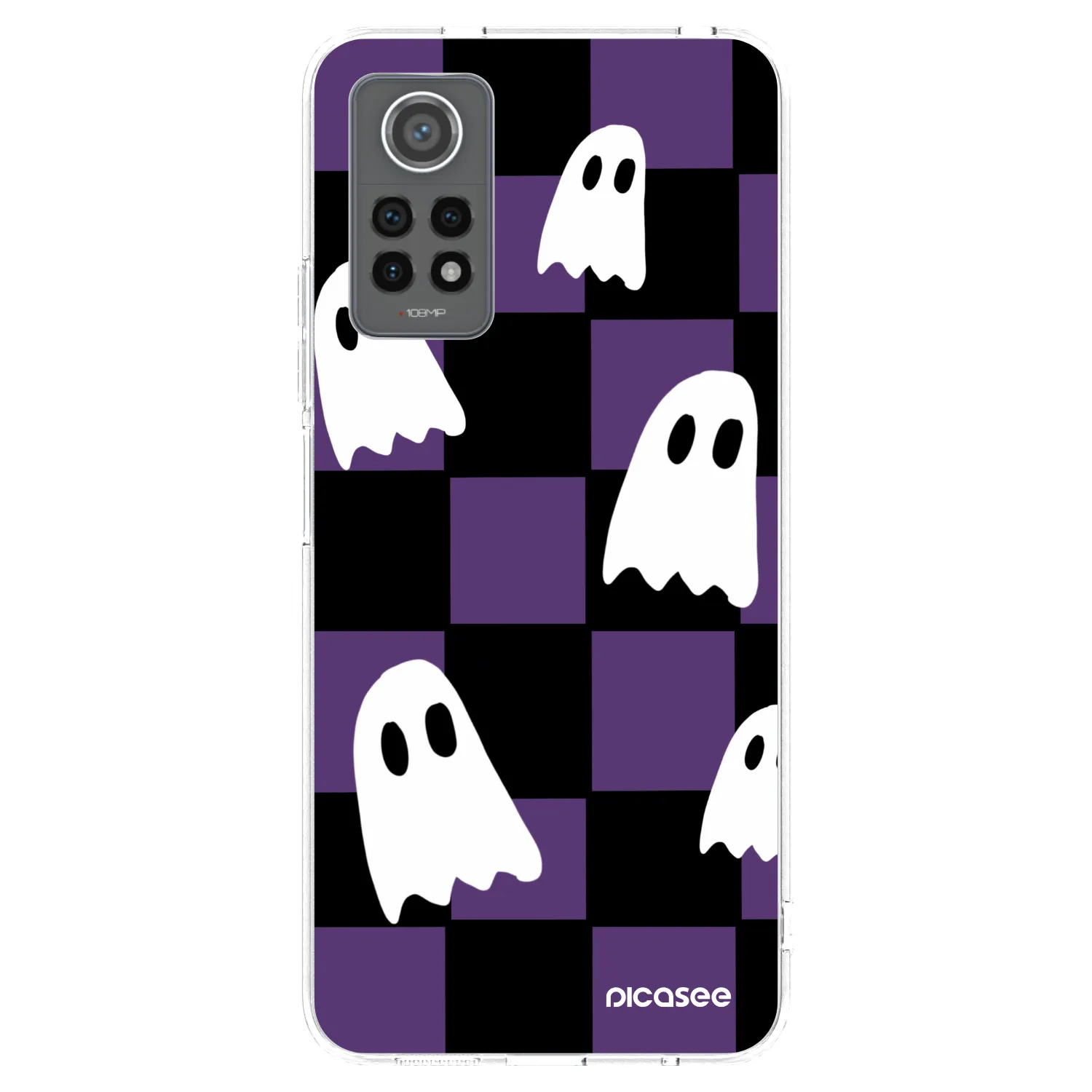 Picasee Xiaomi Redmi Note 12 Pro 4G Hülle - Transparentes Silikon - Ghosts