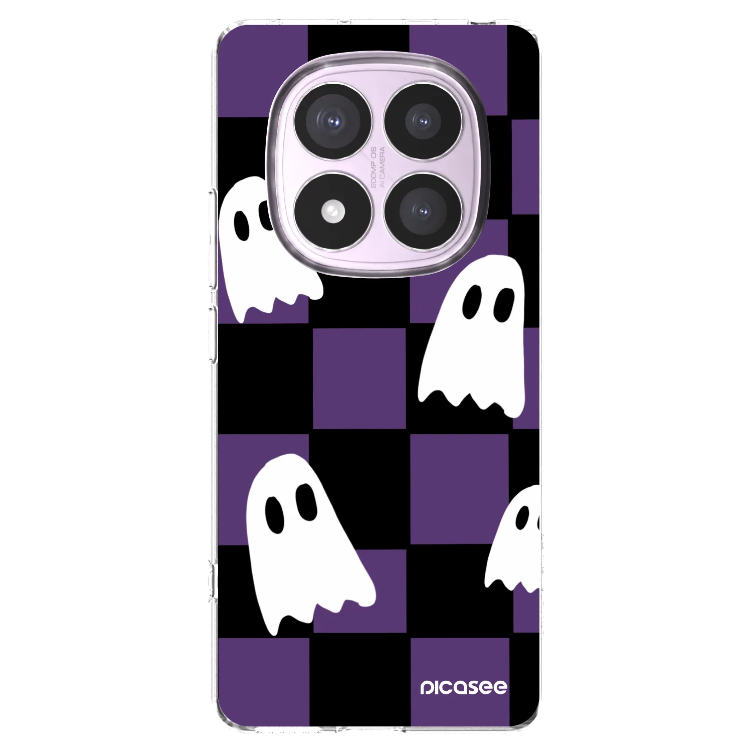 Picasee Xiaomi Redmi Note 14 Pro 5G Hülle - Transparentes Silikon - Ghosts