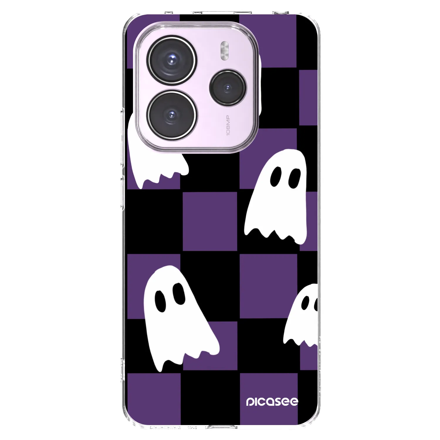 Picasee Xiaomi Redmi Note 14 5G Hülle - Transparentes Silikon - Ghosts