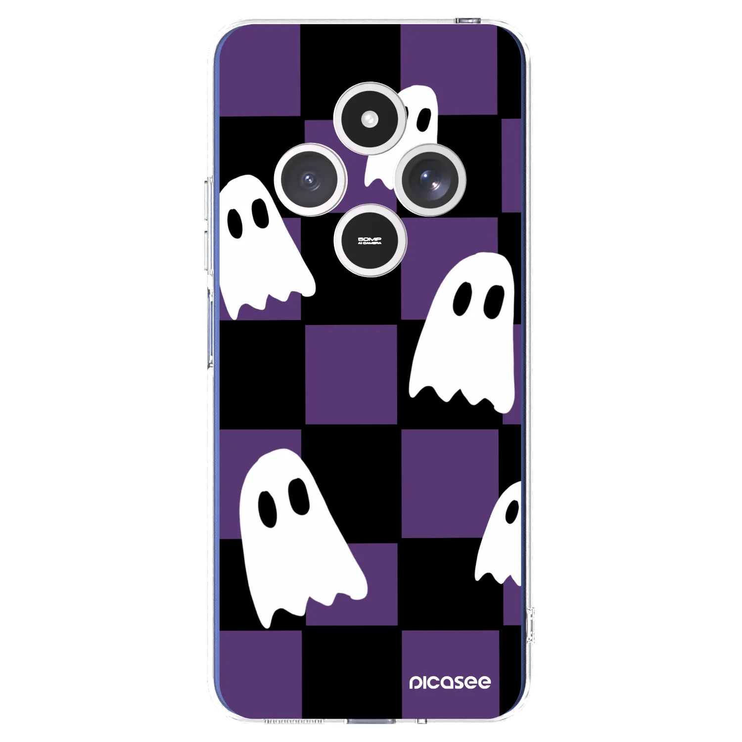 Picasee Xiaomi Redmi 14C Hülle - Transparentes Silikon - Ghosts