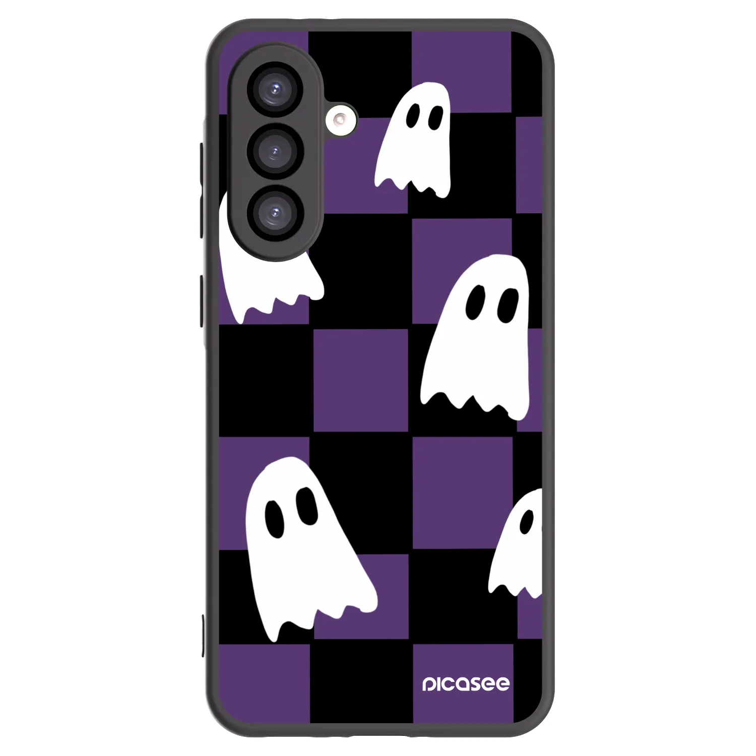 Picasee Samsung Galaxy A26 5G A266B Hülle - Schwarzes Silikon - Ghosts