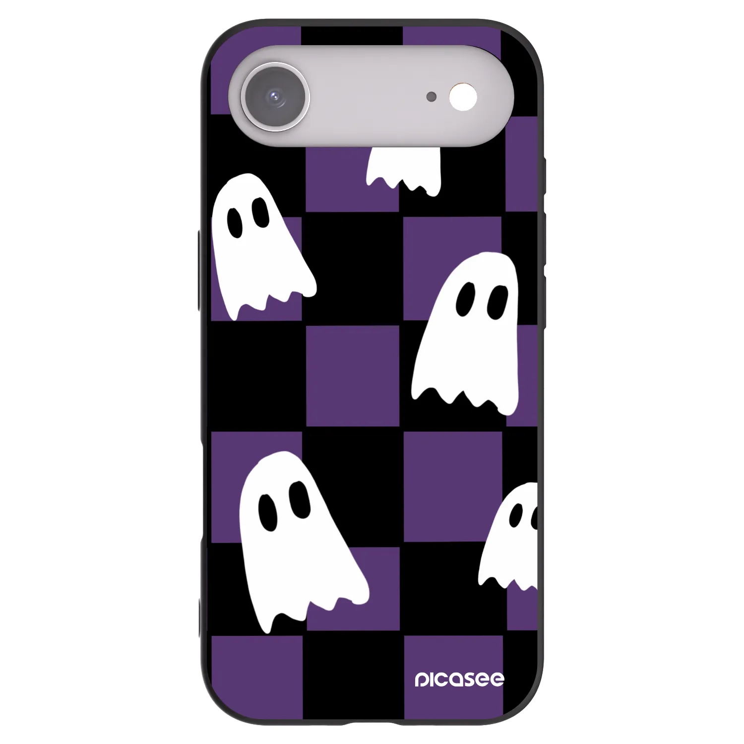 Picasee Apple iPhone Air Hülle - Schwarzes Silikon - Ghosts