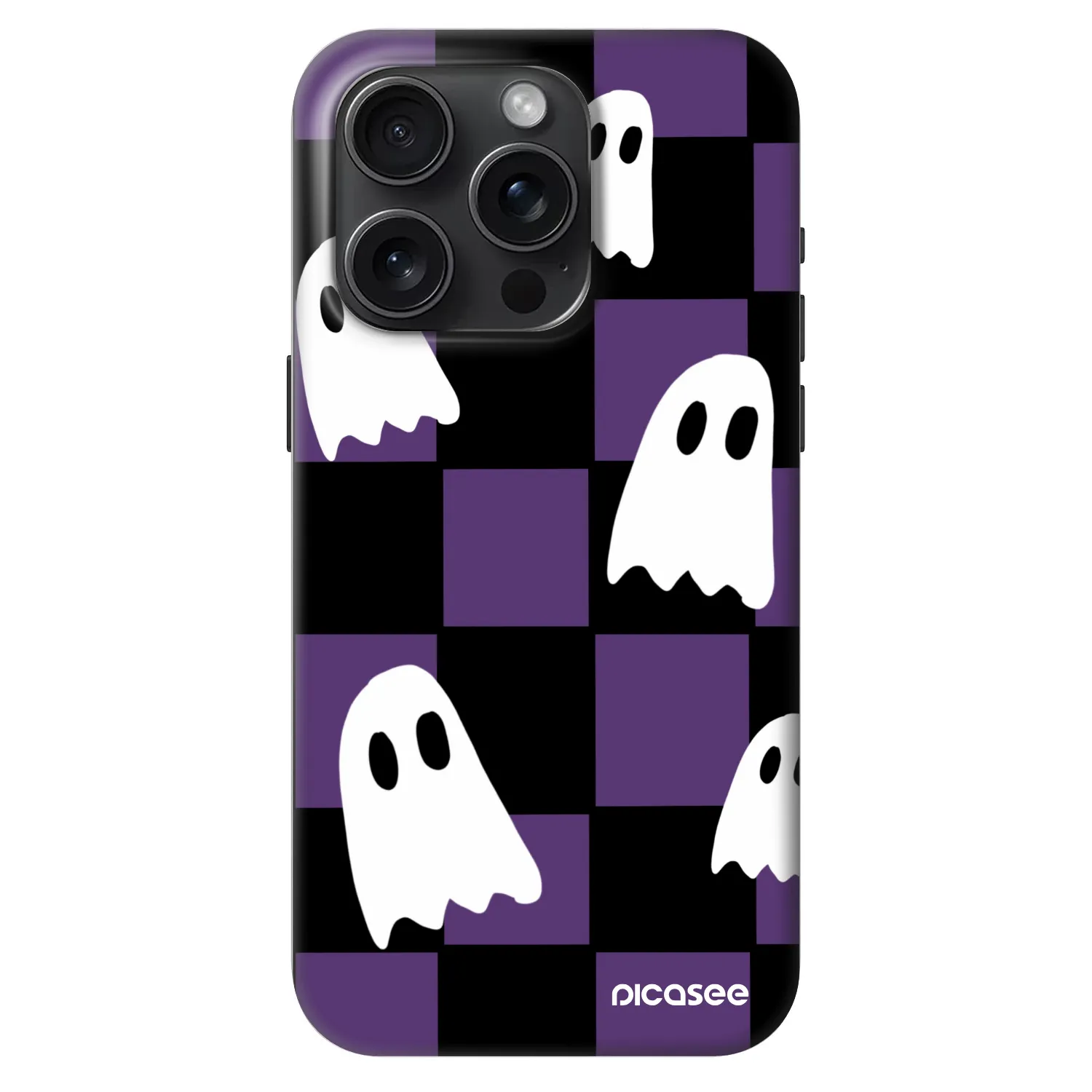 Picasee Fashion Case MagSafe für Apple iPhone 15 Pro - Ghosts