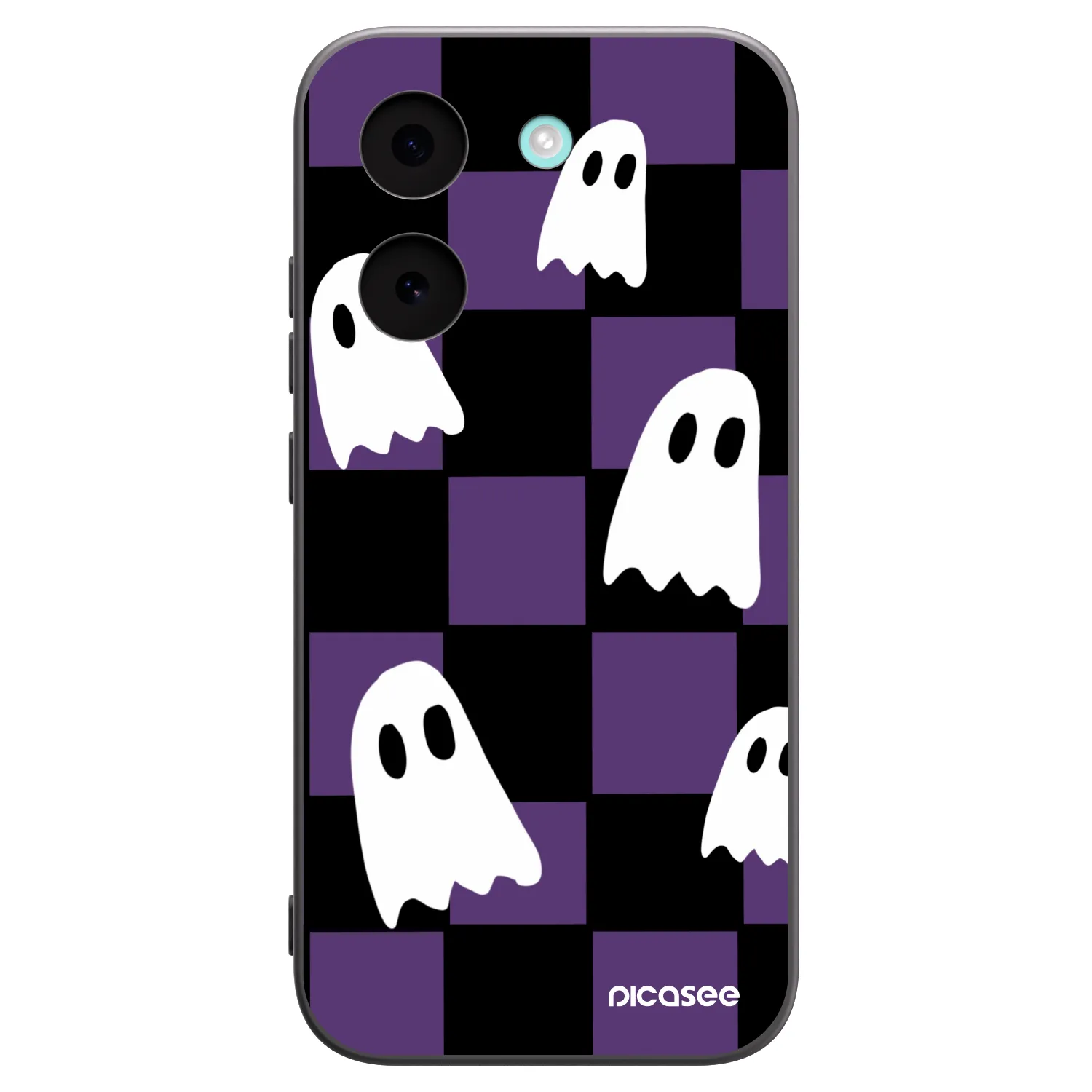 Picasee Xiaomi Poco X8 Pro Hülle - Schwarzes Silikon - Ghosts