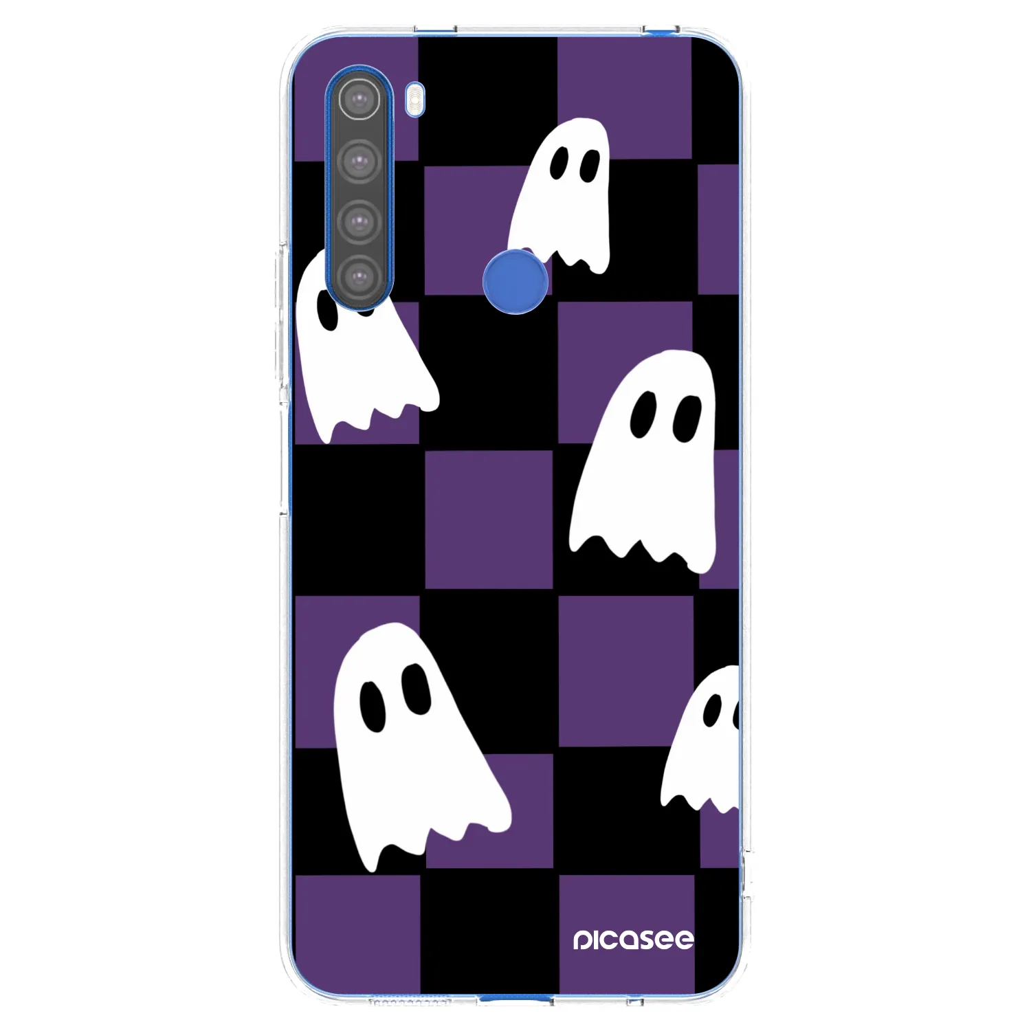 Picasee Xiaomi Redmi Note 8T Hülle - Transparentes Silikon - Ghosts