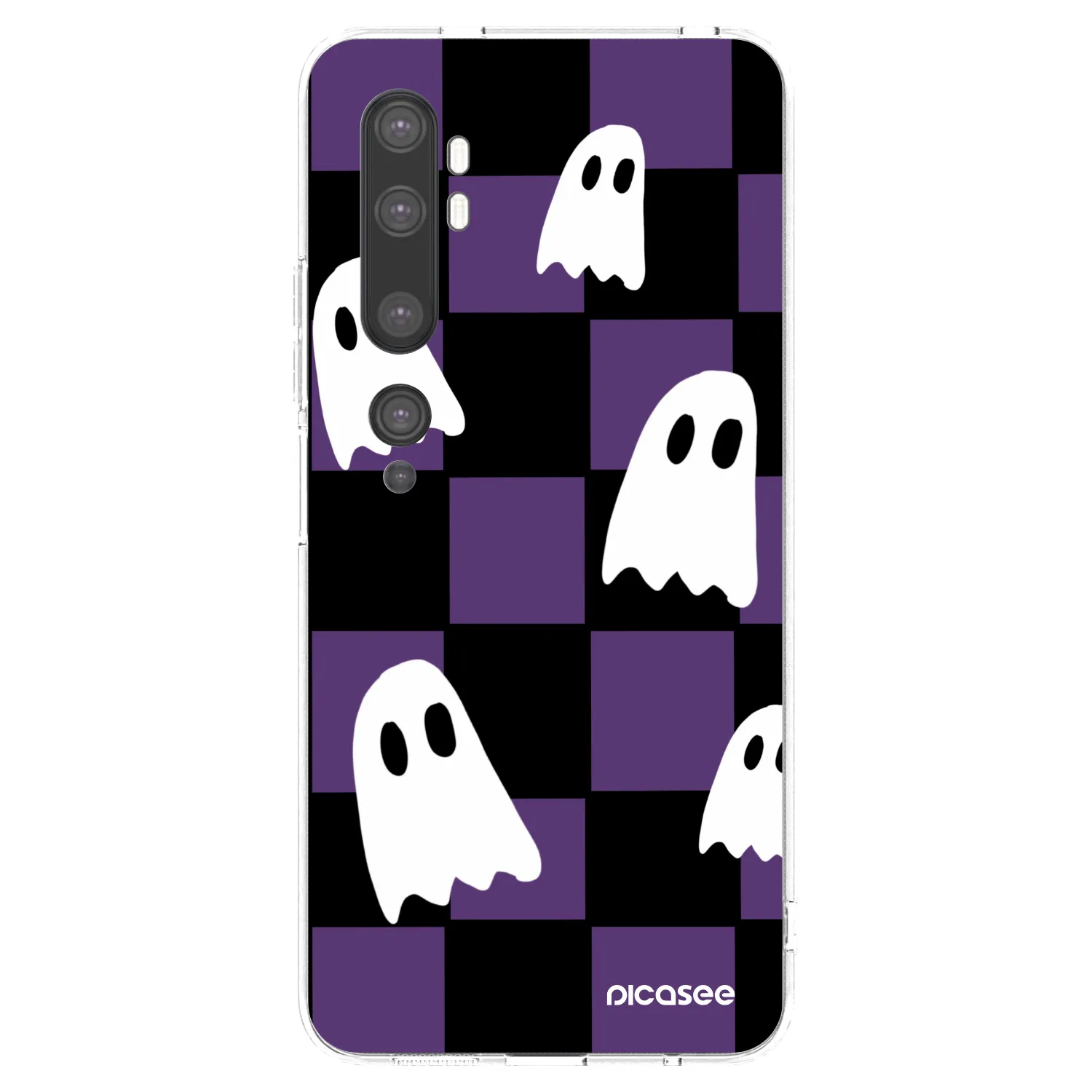 Picasee Xiaomi Mi Note 10 (Pro) Hülle - Transparentes Silikon - Ghosts