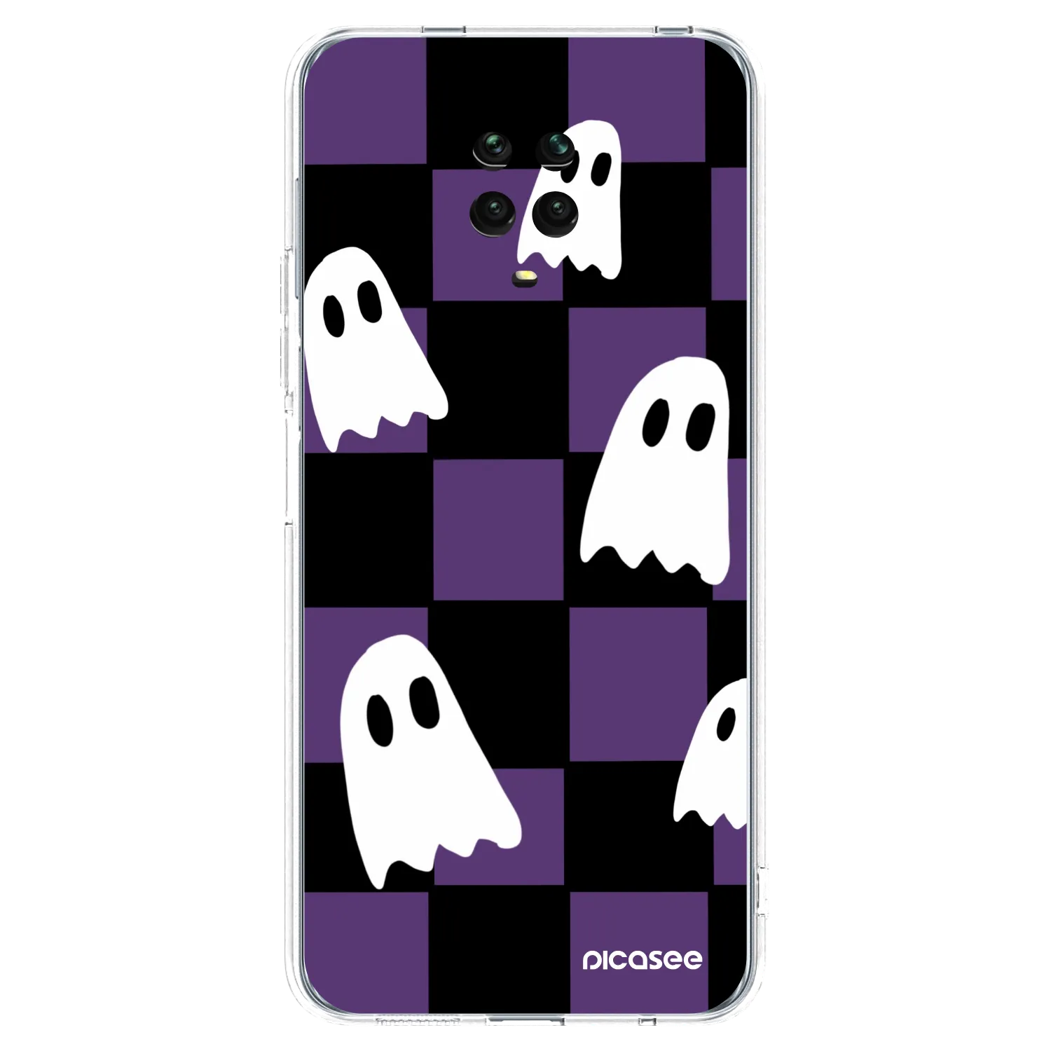 Picasee Xiaomi Redmi Note 9 Pro Hülle - Transparentes Silikon - Ghosts