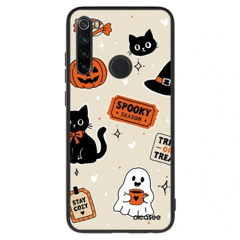Hülle für Xiaomi Redmi Note 8 - Halloween stickers