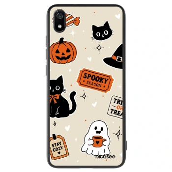 Hülle für Xiaomi Redmi 7A - Halloween stickers