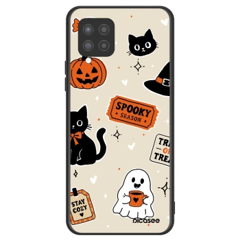 Hülle für Samsung Galaxy A42 A426B - Halloween stickers