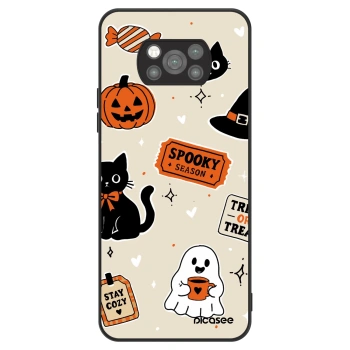 Hülle für Xiaomi Poco X3 Pro - Halloween stickers