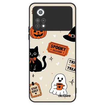 Hülle für Xiaomi Poco X4 Pro 5G - Halloween stickers