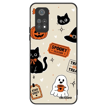 Hülle für Xiaomi Poco M4 Pro - Halloween stickers