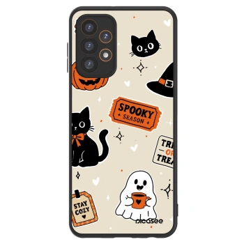 Hülle für Samsung Galaxy A23 A235F 4G - Halloween stickers