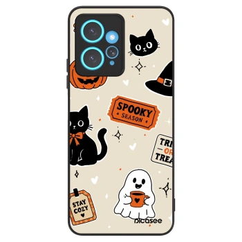 Hülle für Xiaomi Redmi Note 12 4G - Halloween stickers