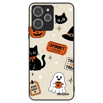 Hülle für Xiaomi Redmi 12 4G - Halloween stickers