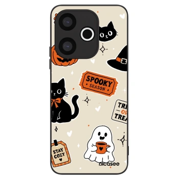 Hülle für Xiaomi Redmi 13 4G - Halloween stickers