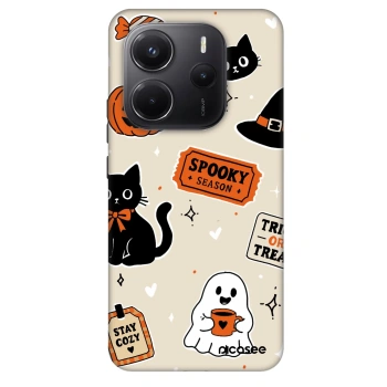 Hülle für Xiaomi Redmi Note 14 5G - Halloween stickers