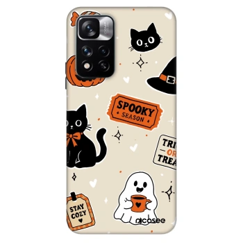 Hülle für Xiaomi Redmi Note 11 Pro 5G - Halloween stickers