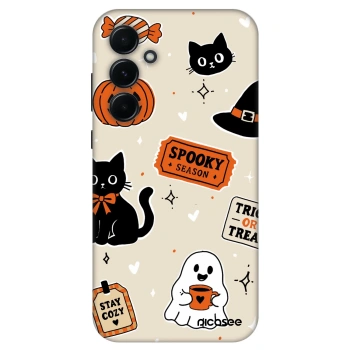 Hülle für Samsung Galaxy A55 5G A556B - Halloween stickers