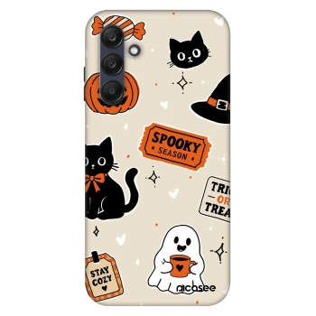 Hülle für Samsung Galaxy A25 A256B 5G - Halloween stickers