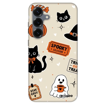 Hülle für Samsung Galaxy S25 5G - Halloween stickers