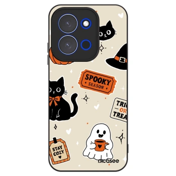 Hülle für Xiaomi Redmi 15C 4G - Halloween stickers