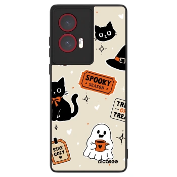 Hülle für Motorola Edge 50 Fusion - Halloween stickers