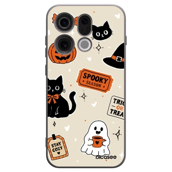 Hülle für OPPO Find X9 - Halloween stickers