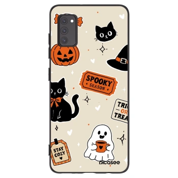 Hülle für Samsung Galaxy A41 A415F - Halloween stickers
