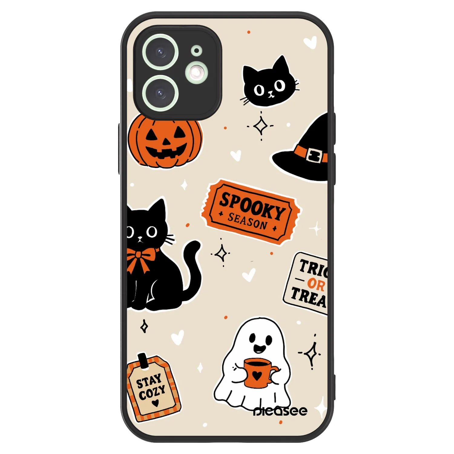 Picasee ULTIMATE CASE für Apple iPhone 12 - Halloween stickers