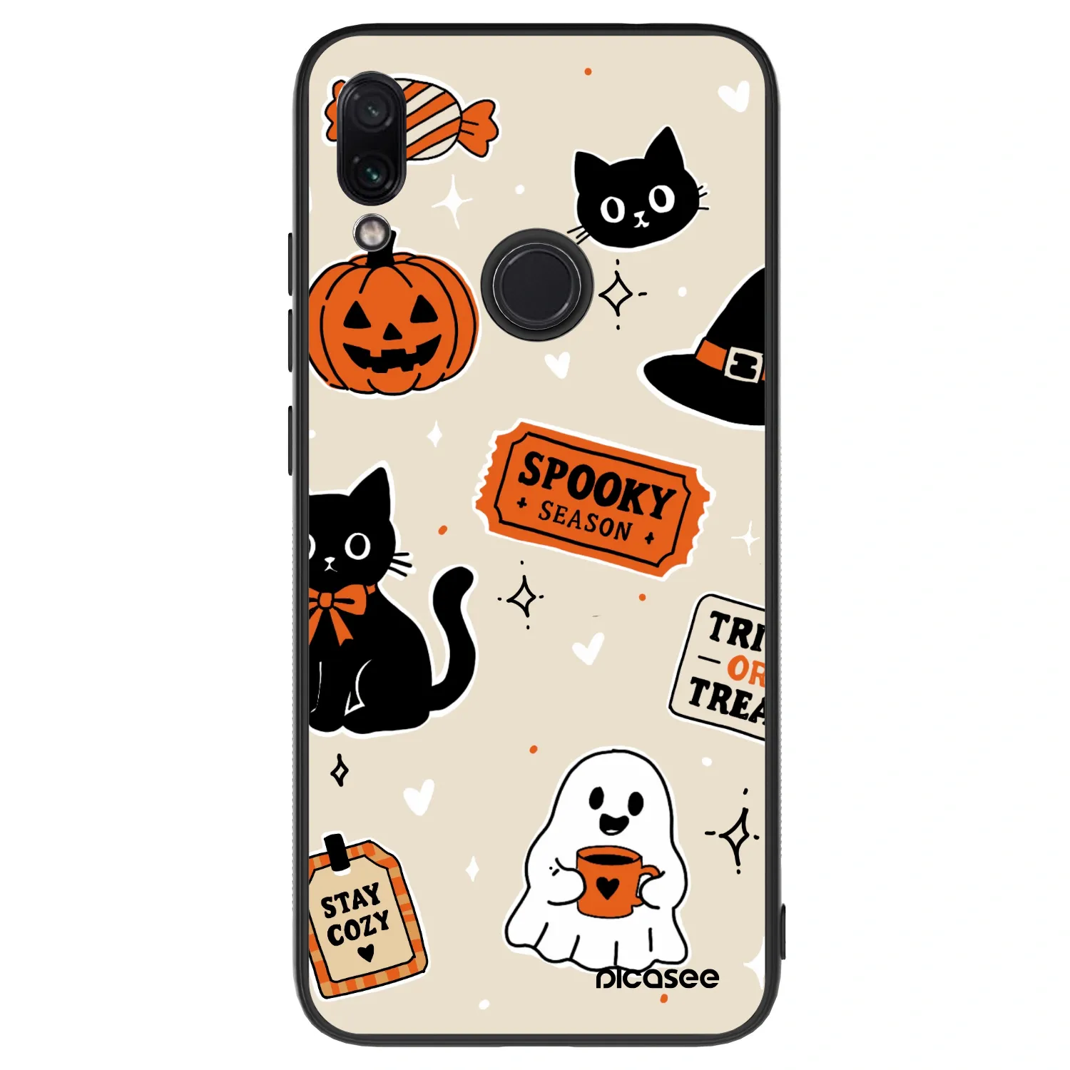 Picasee ULTIMATE CASE für Xiaomi Redmi Note 7 - Halloween stickers