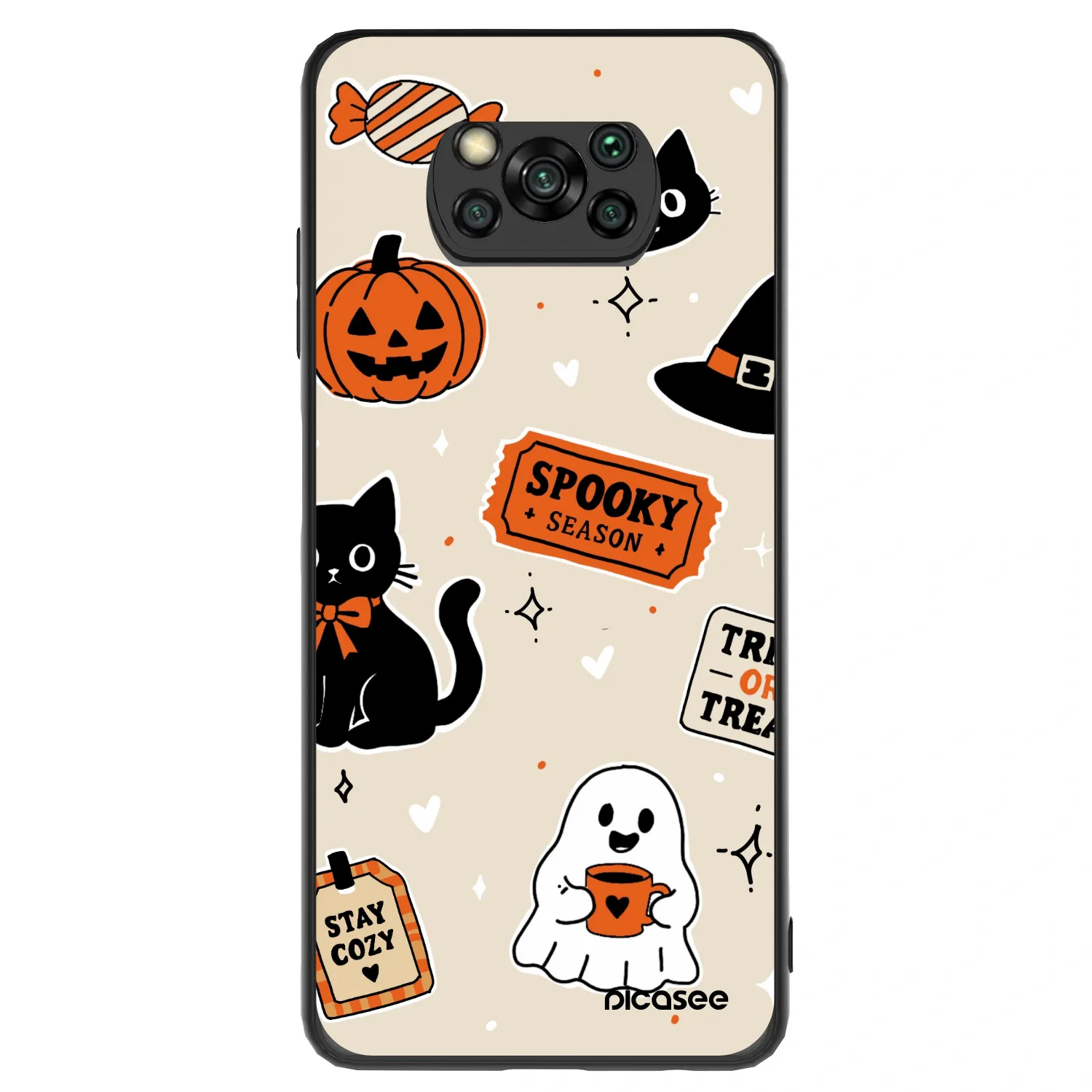 Picasee ULTIMATE CASE für Xiaomi Poco X3 - Halloween stickers