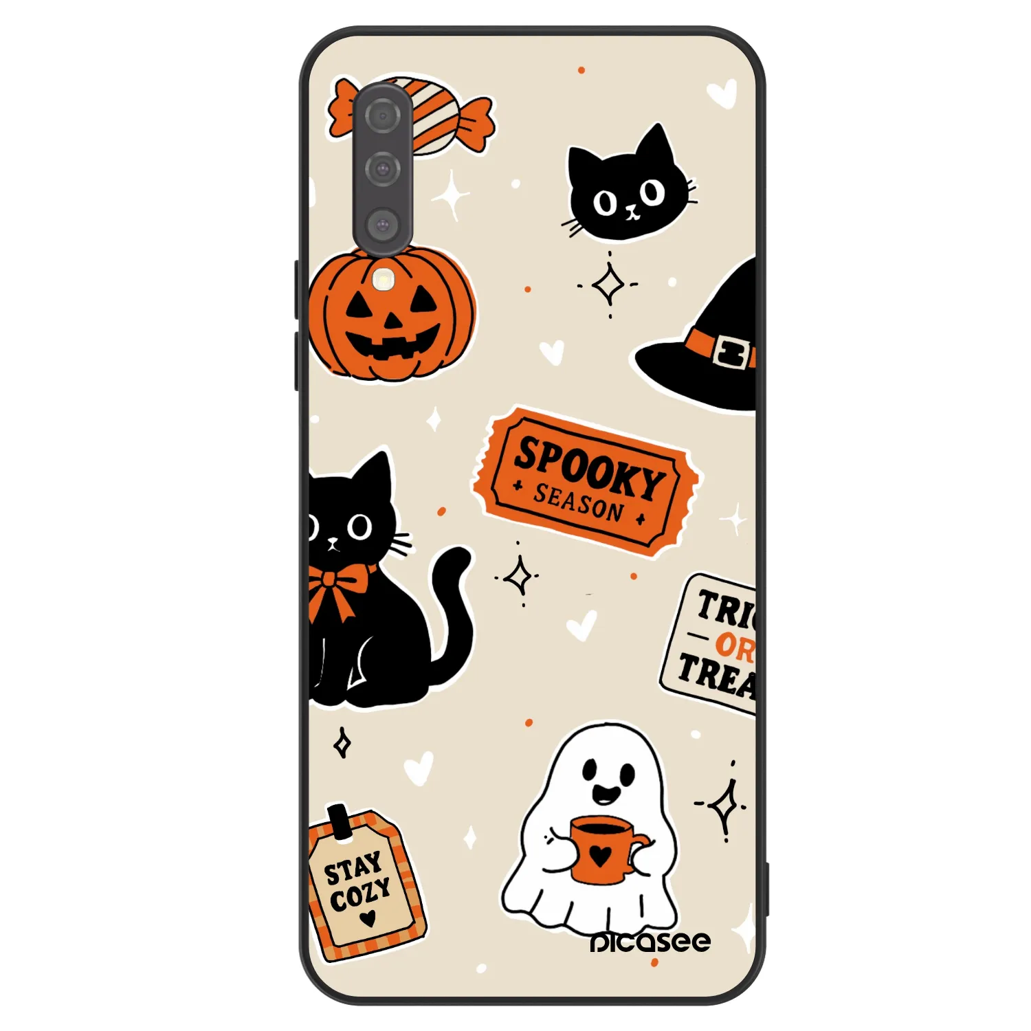 Picasee ULTIMATE CASE für Samsung Galaxy A50 A505F - Halloween stickers