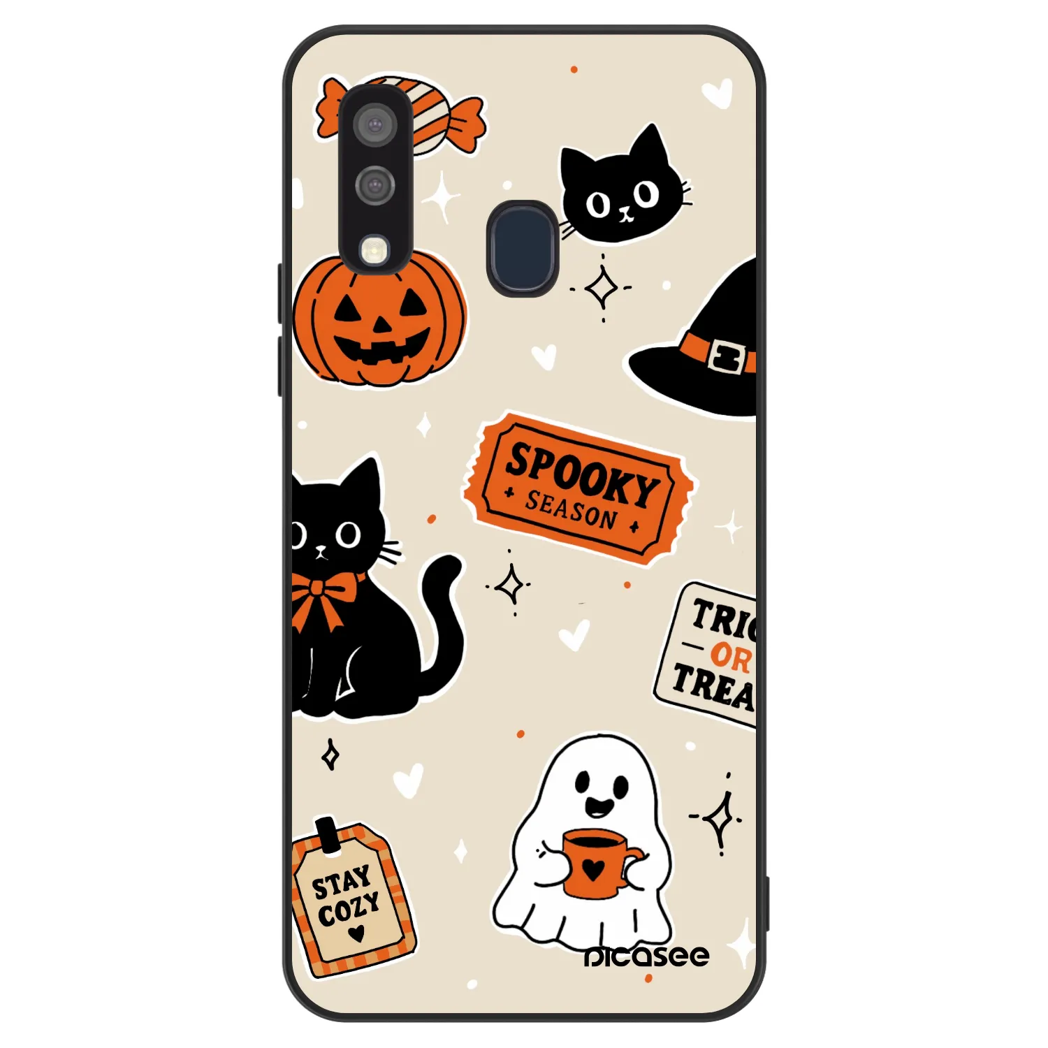 Picasee ULTIMATE CASE für Samsung Galaxy A40 A405F - Halloween stickers