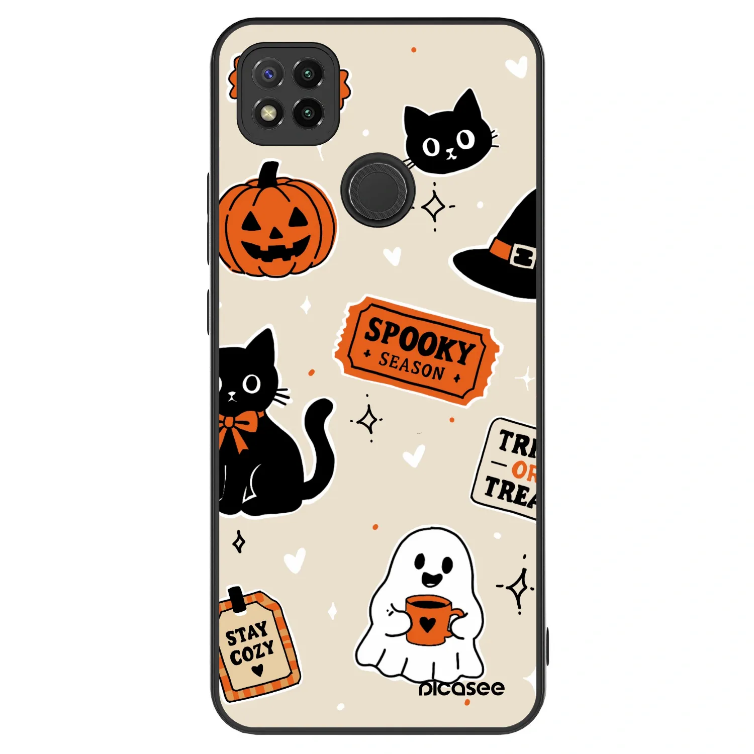 Picasee ULTIMATE CASE für Xiaomi Redmi 9C - Halloween stickers