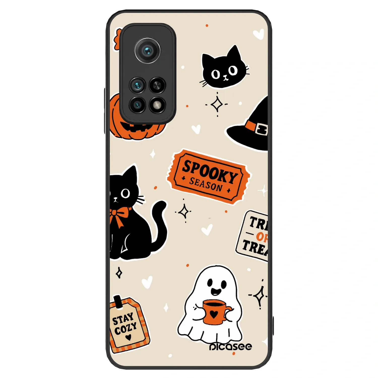 Picasee ULTIMATE CASE für Xiaomi Mi 10T Pro - Halloween stickers