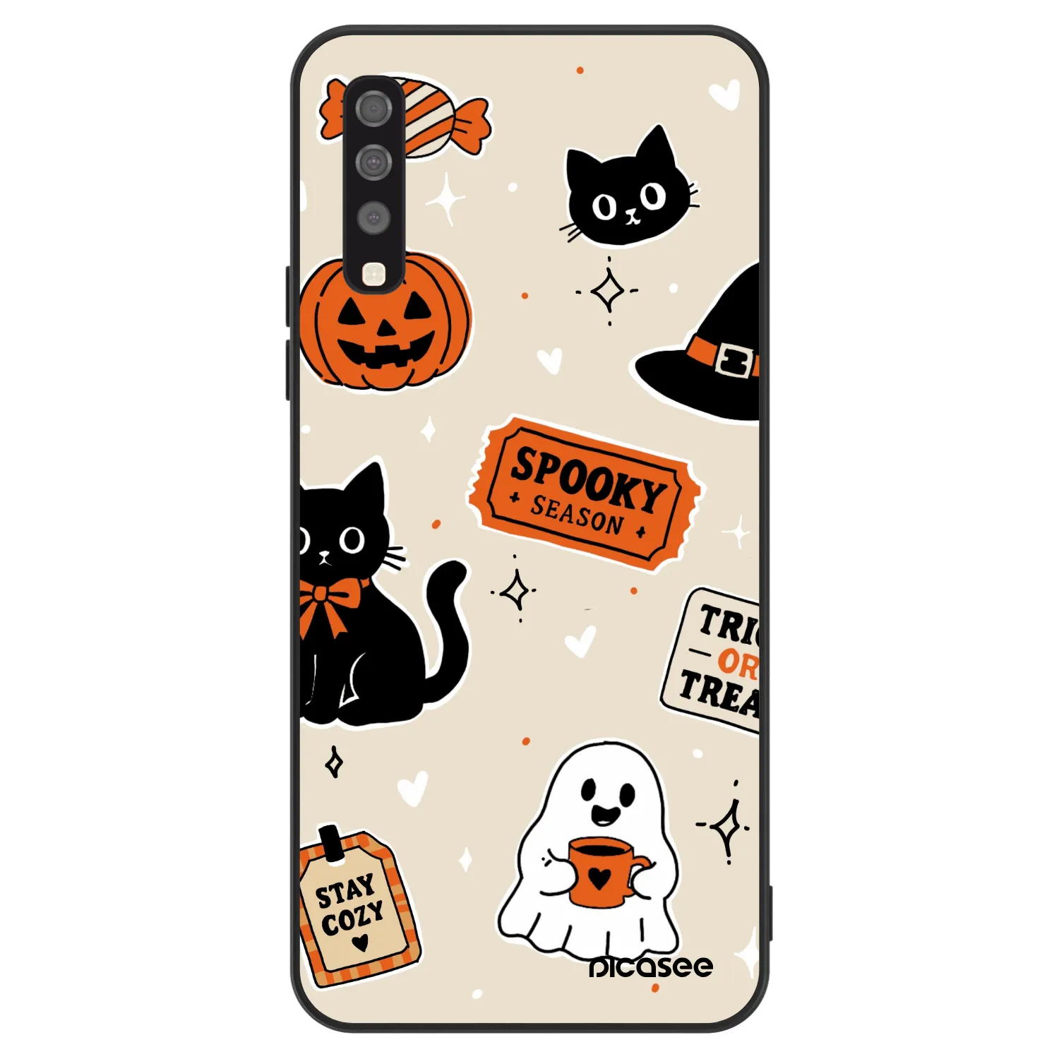 Picasee ULTIMATE CASE für Samsung Galaxy A70 A705F - Halloween stickers