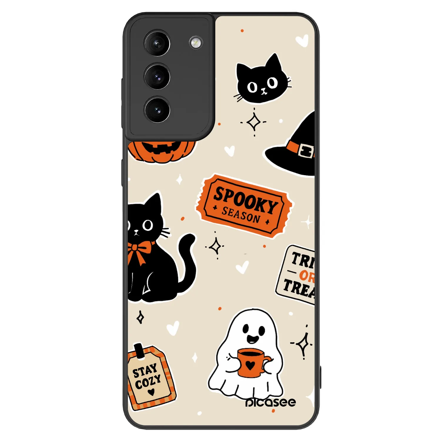 Picasee ULTIMATE CASE für Samsung Galaxy S21+ 5G G996F - Halloween stickers
