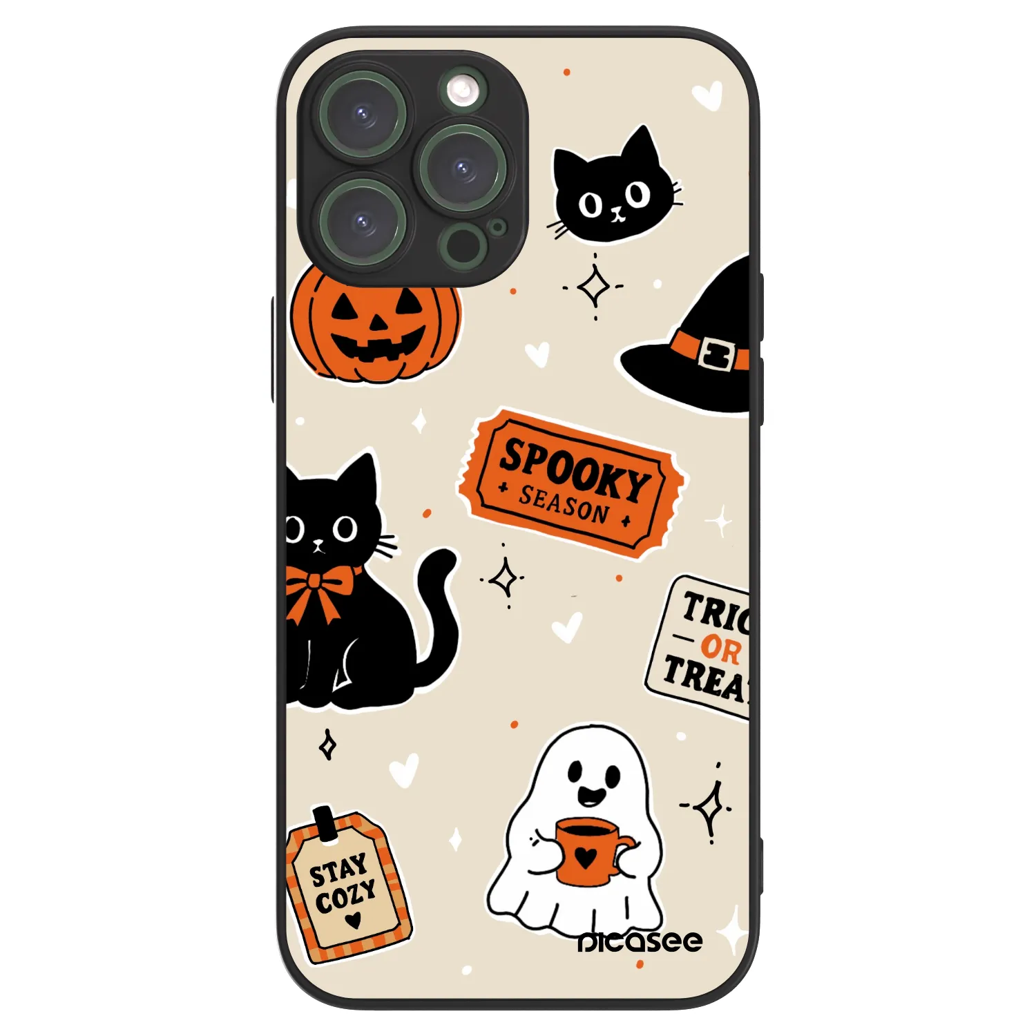 Picasee ULTIMATE CASE für Apple iPhone 13 Pro Max - Halloween stickers