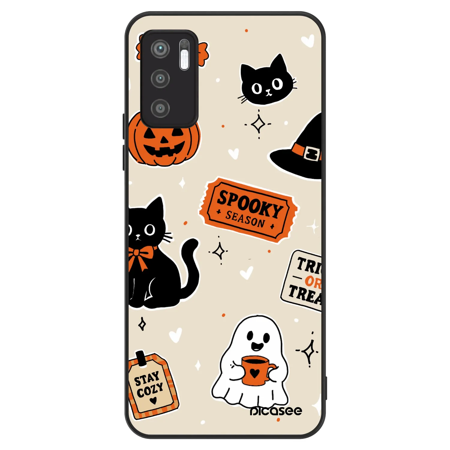 Picasee ULTIMATE CASE für Xiaomi Redmi Note 10 5G - Halloween stickers
