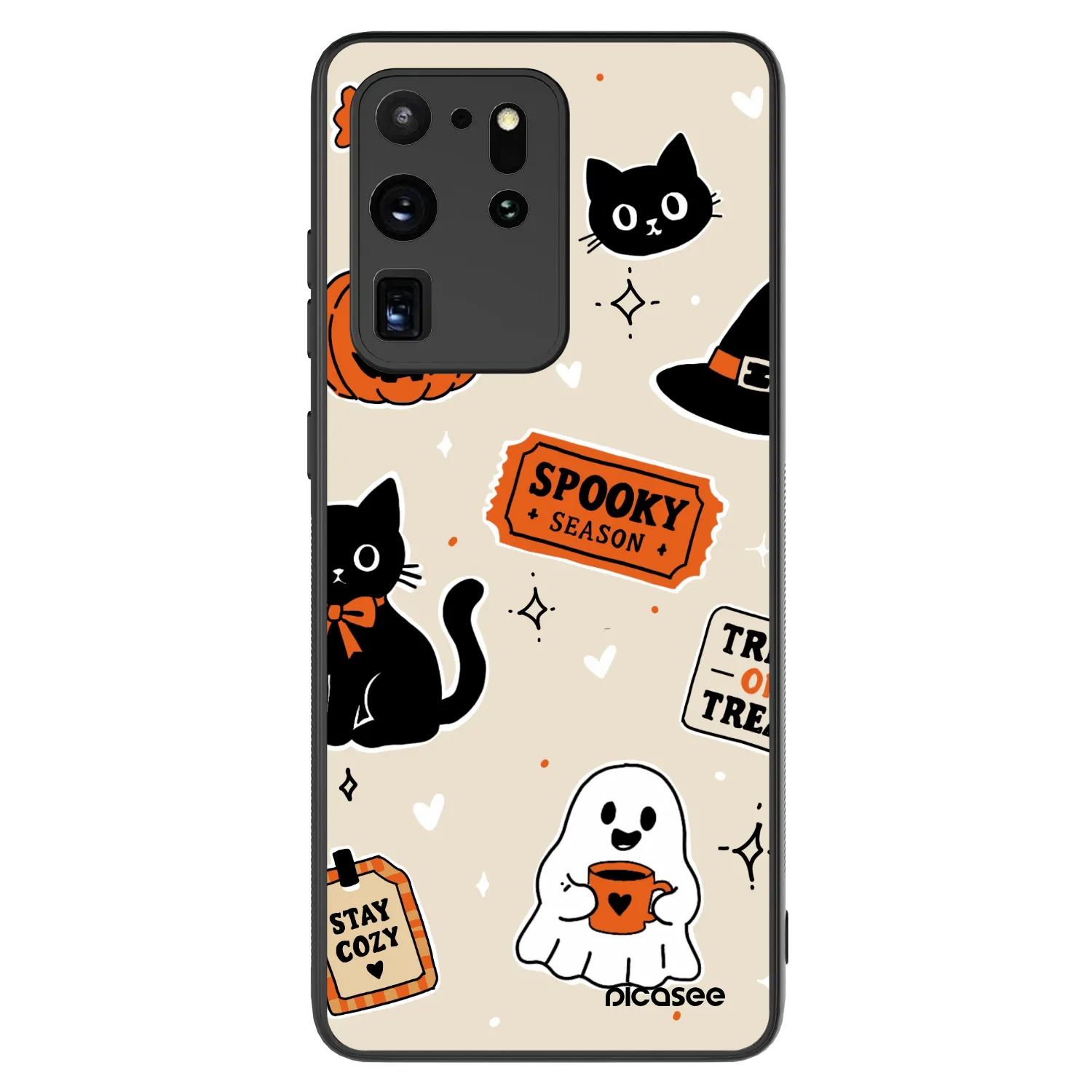 Picasee ULTIMATE CASE für Samsung Galaxy S20 Ultra 5G G988F - Halloween stickers