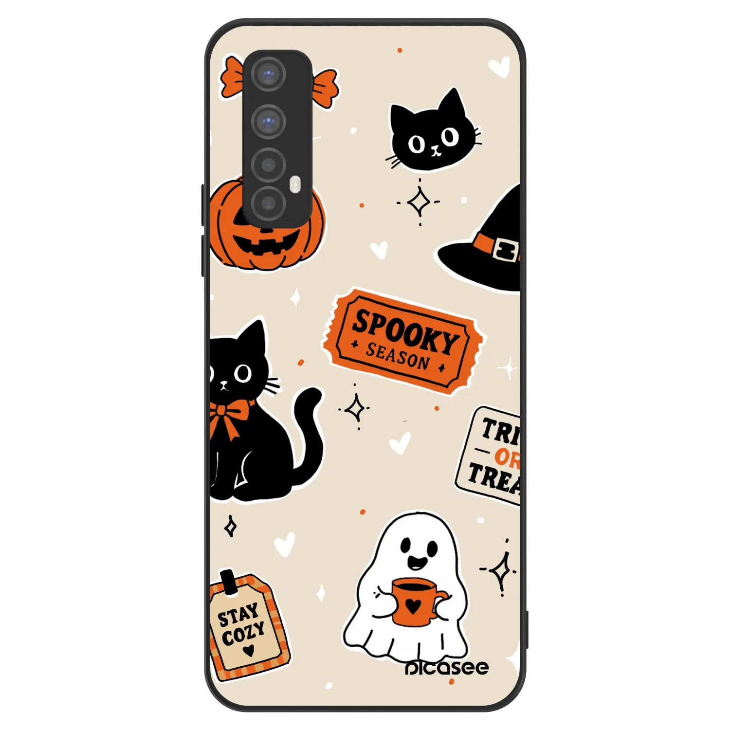 Picasee ULTIMATE CASE für Realme 7 - Halloween stickers