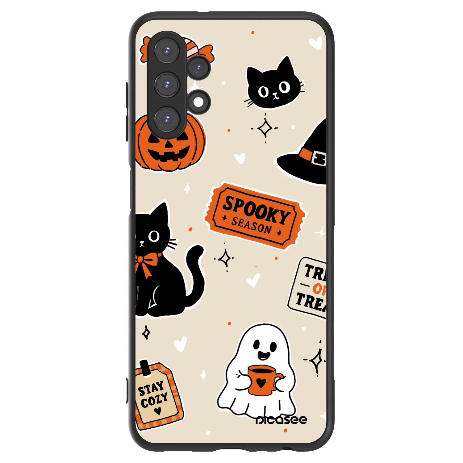 Picasee ULTIMATE CASE für Samsung Galaxy A13 4G A135 - Halloween stickers