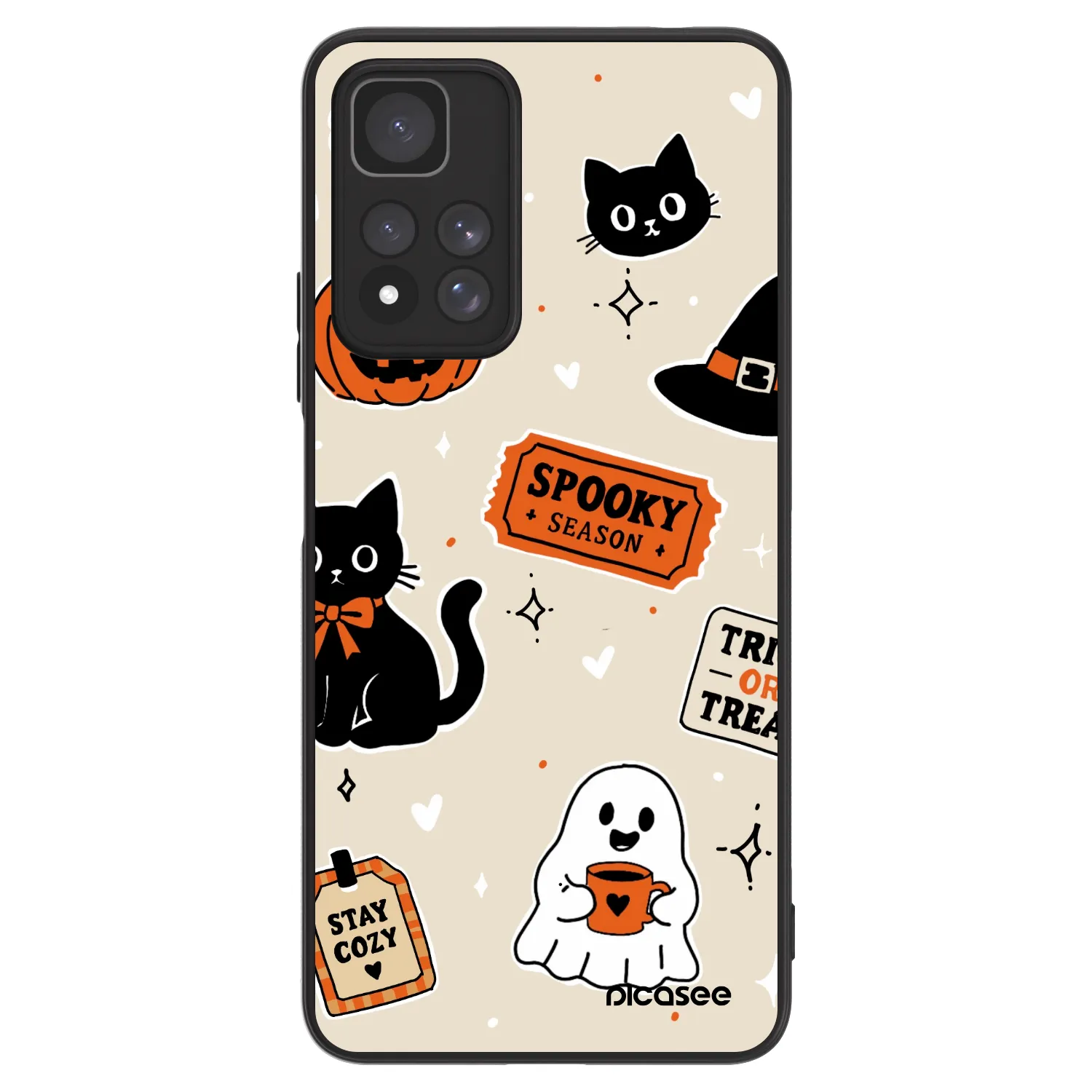 Picasee ULTIMATE CASE für Xiaomi Redmi Note 11 Pro+ 5G - Halloween stickers