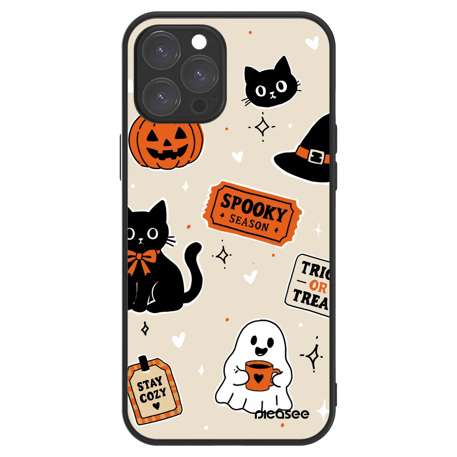Picasee ULTIMATE CASE MagSafe für Apple iPhone 12 Pro Max - Halloween stickers