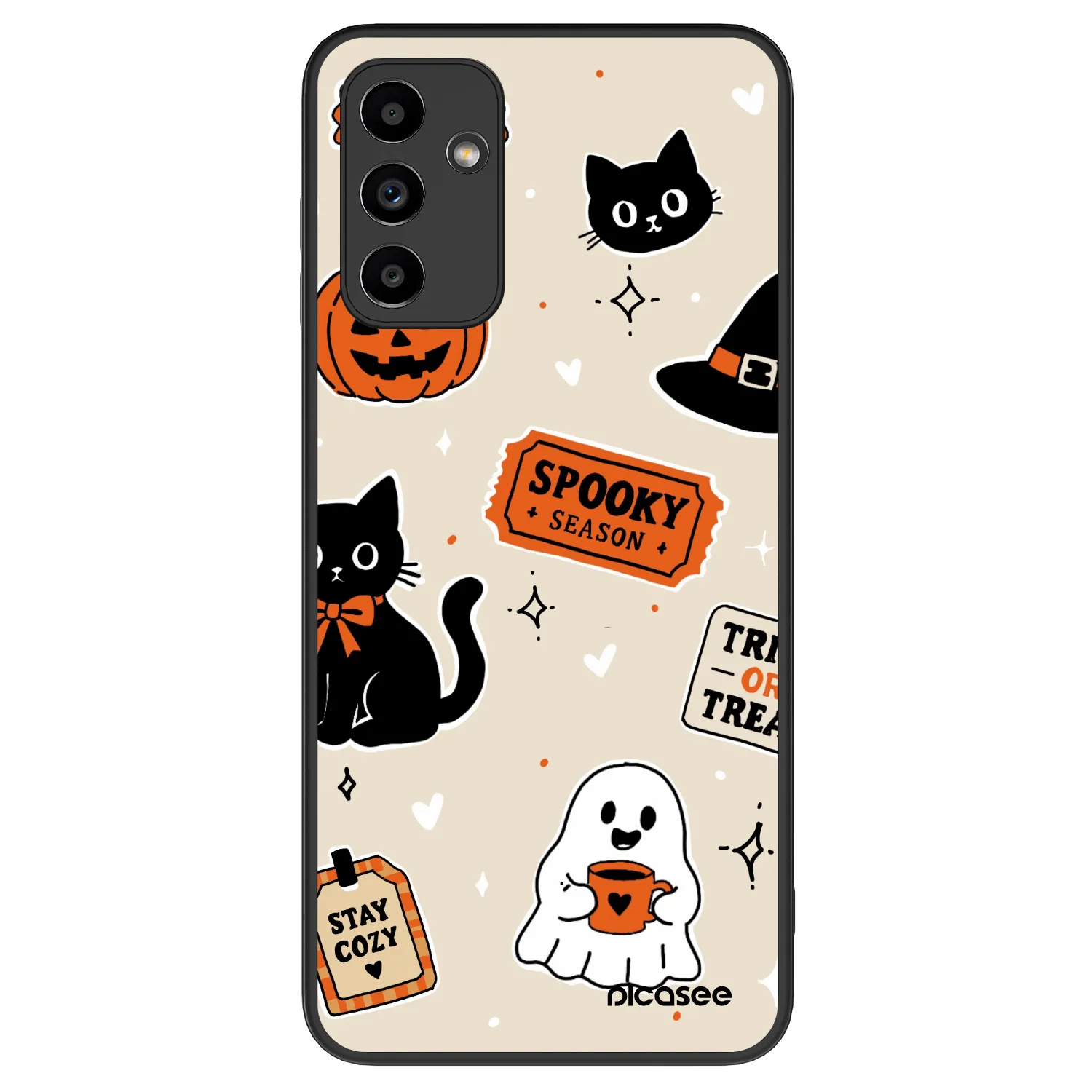 Picasee ULTIMATE CASE für Samsung Galaxy A04s A047F - Halloween stickers